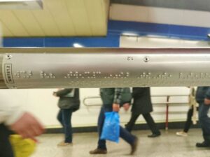 Braille para barandilla
